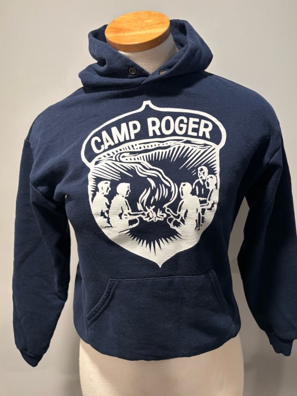 Vintage kids camp hoodie